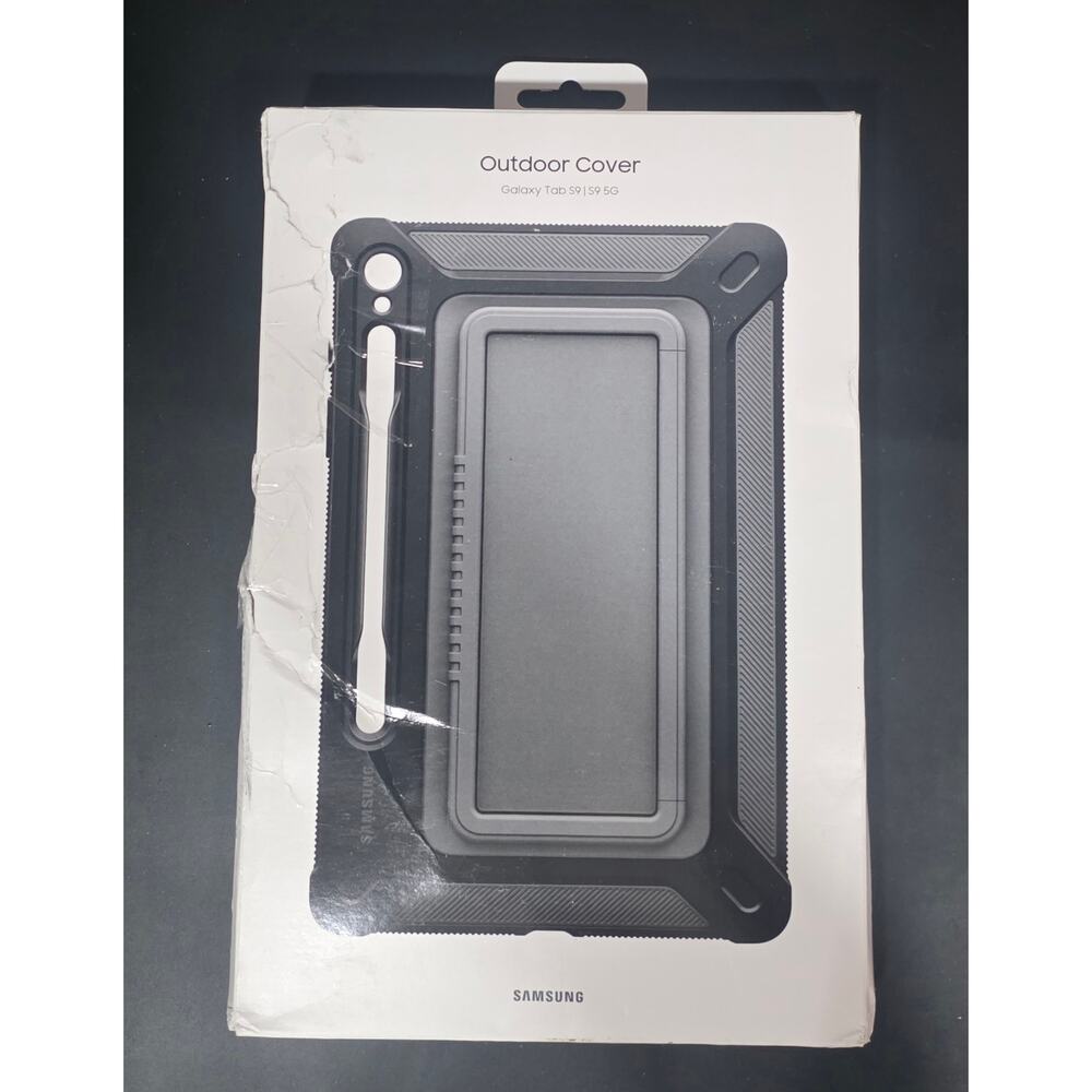 Samsung Galaxy Tab S9 Outdoor Cover Case EF-RX710 Black Rugged Stand